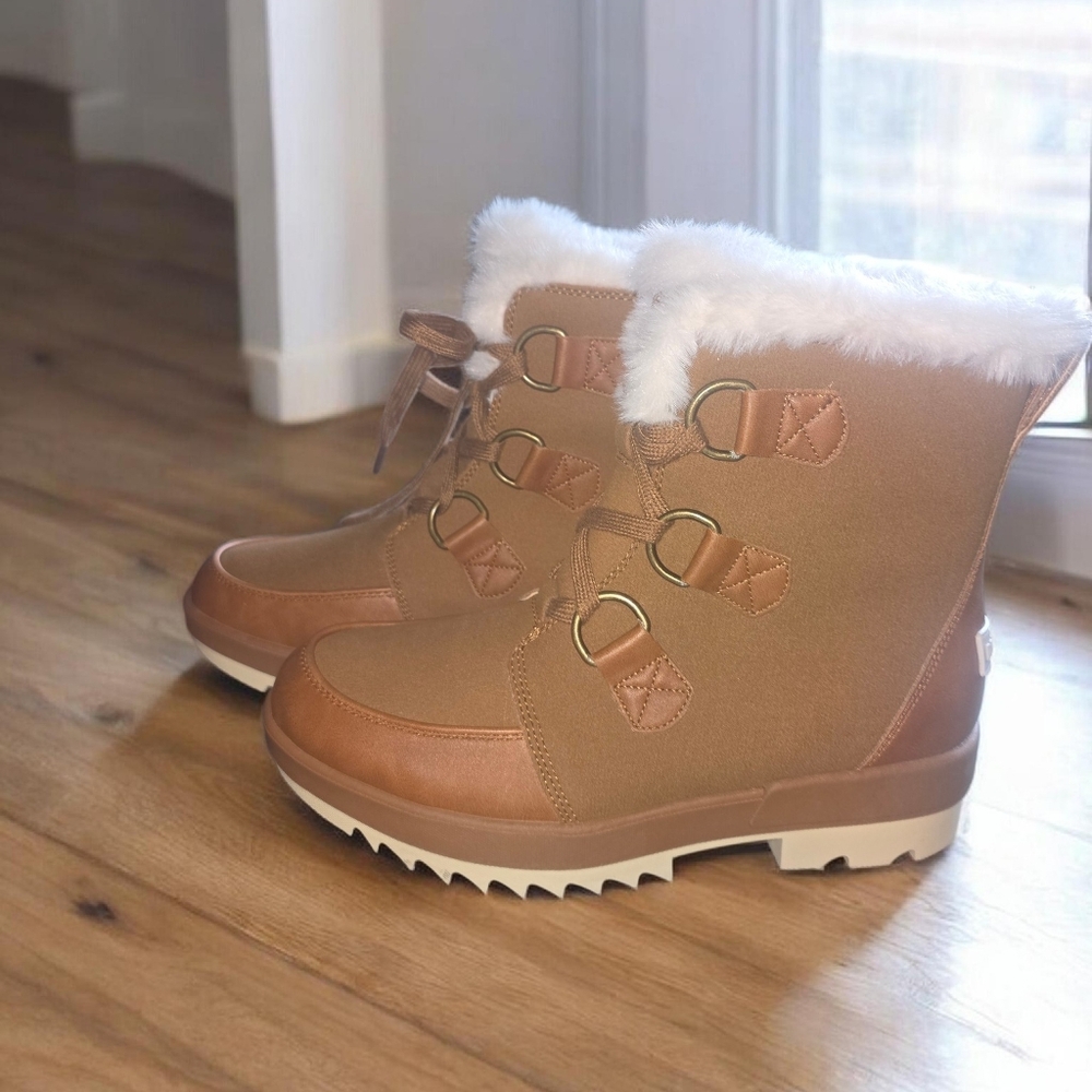 DREAM PAIRS Ankle Winter Boots for Women Snow Boots Anti-Slip Resistant Classic - Picture 9 of 11